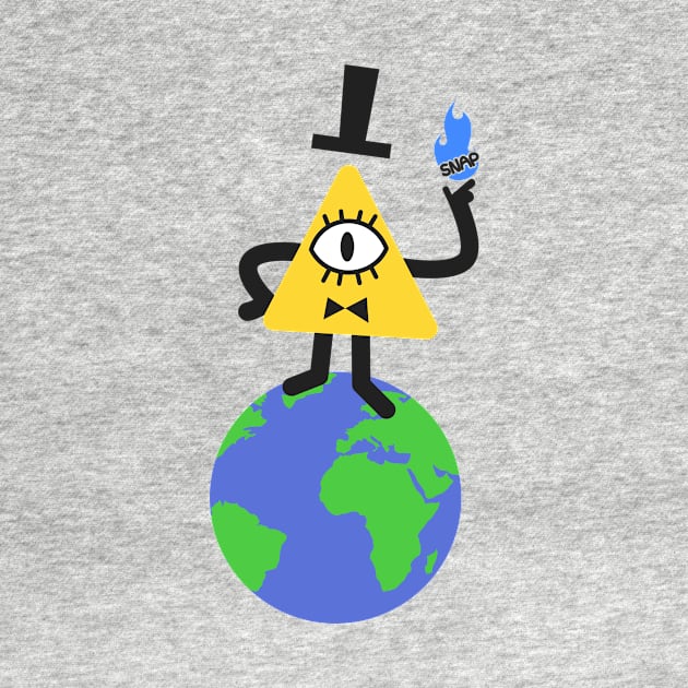 Happy Bill Cipher by BeardDesign